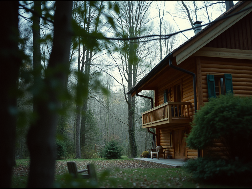 toit en bois d'une maison